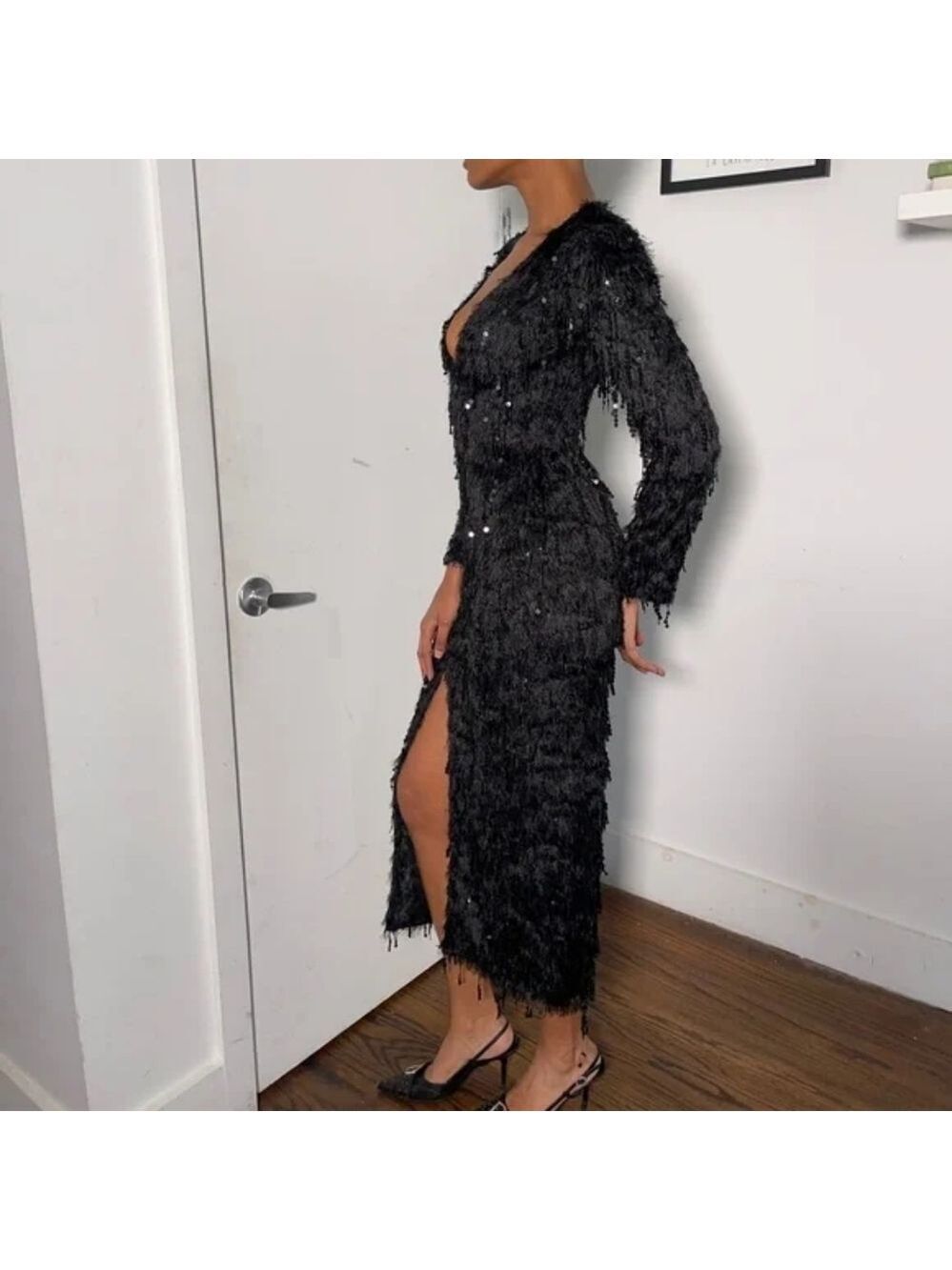 H&M Sequined Dress